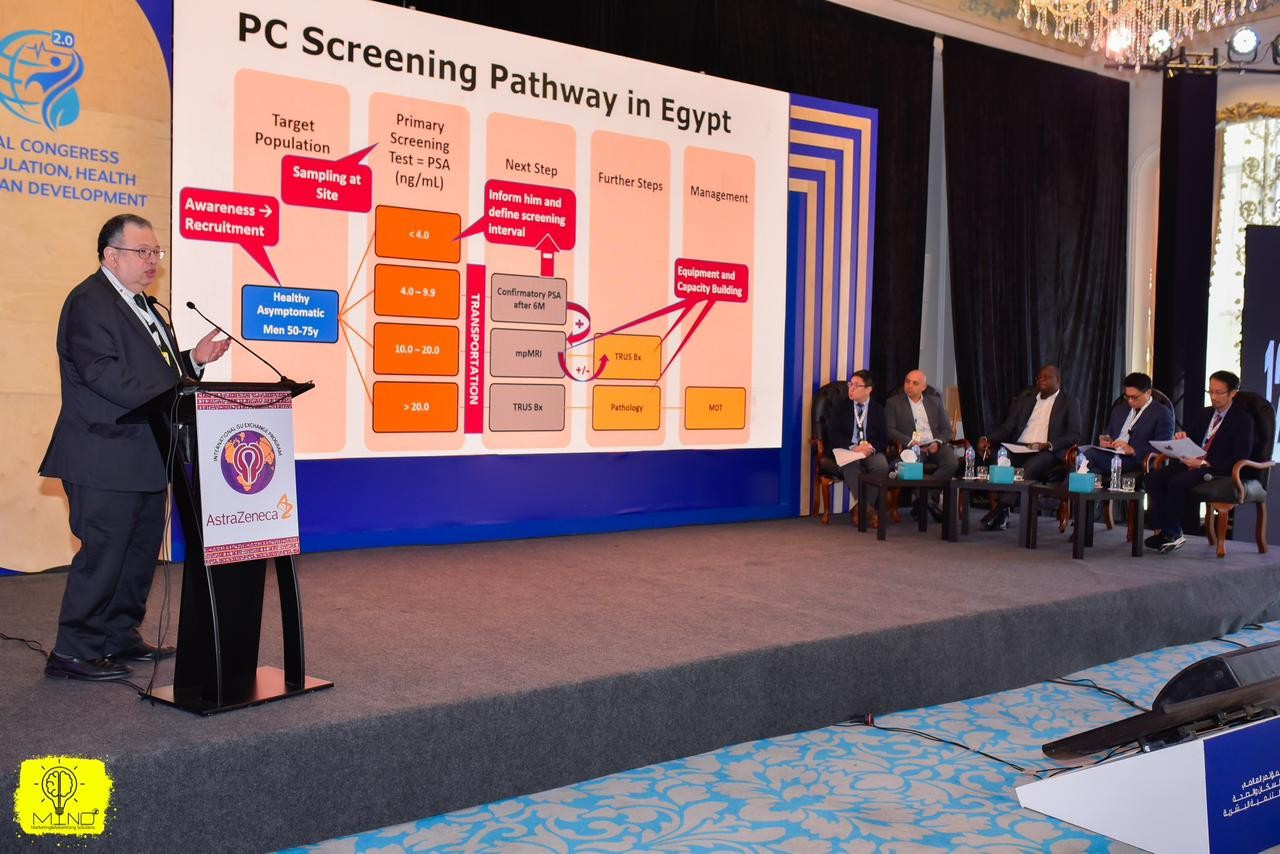 على هامش المؤتمر العالمي للسكان والصحة والتنمية البشرية ٢٠٢٤